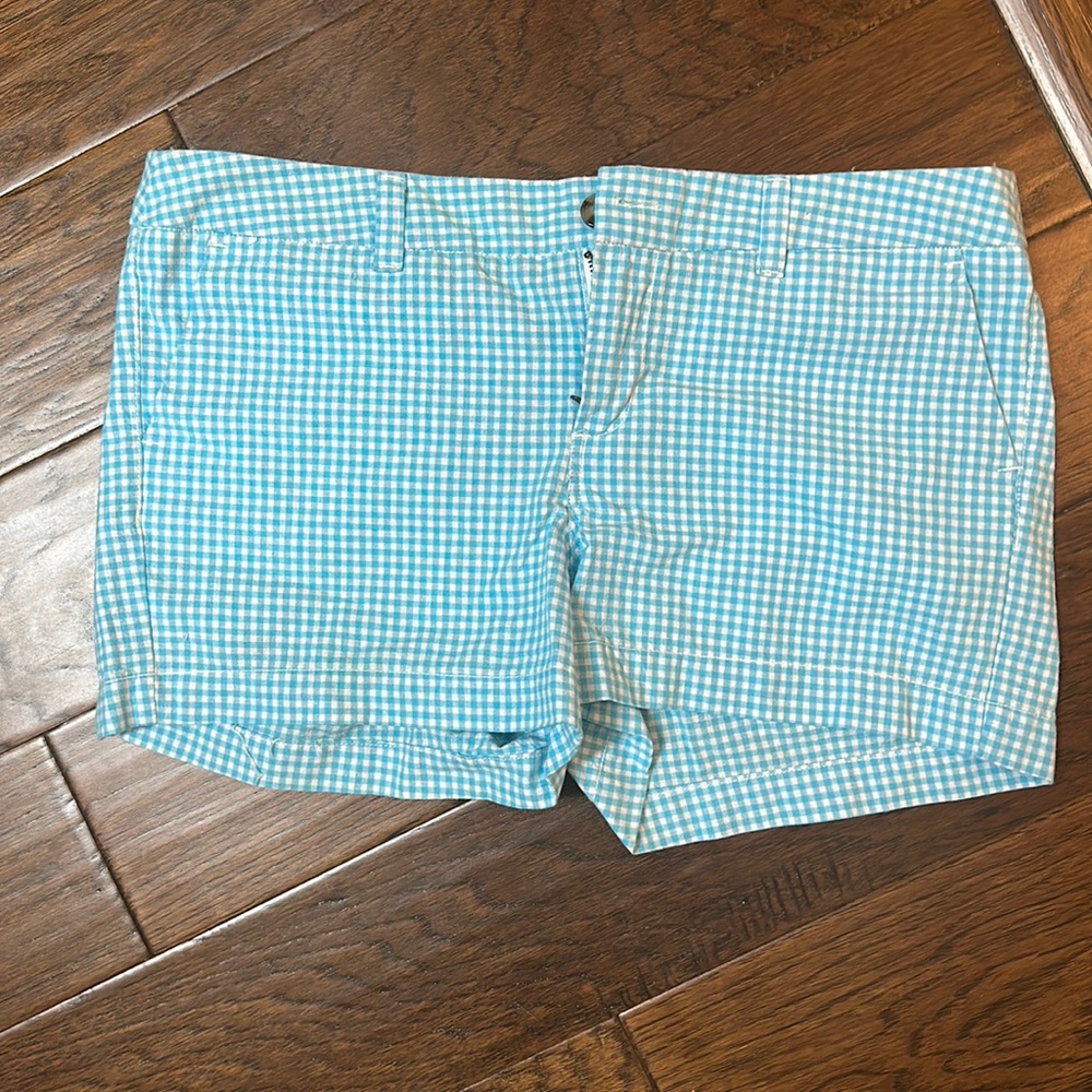 Women’s gingham shorts